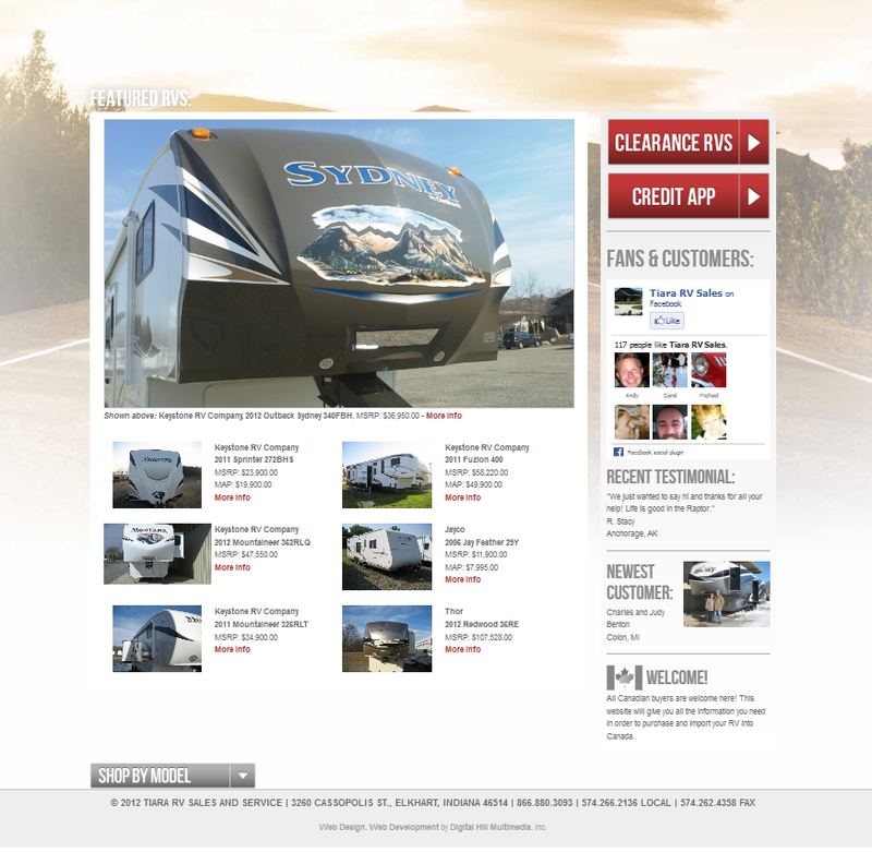 TiaraRVSales.com